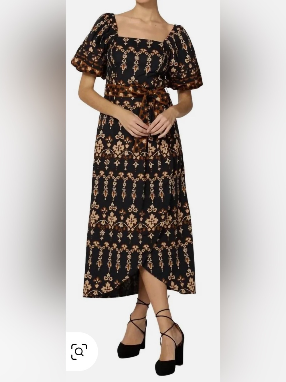 Cleobella Lucia Printed Midi Dress, Brand New, Size S